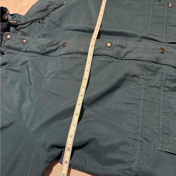 Woolrich L Vintage Y2K Wool Blend Lined Parka Barn Chore Coat Hood Grunge 90s - Picture 7 of 11